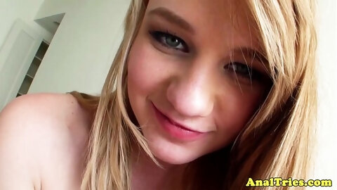 First Time Anal For Blonde Innocent Teen