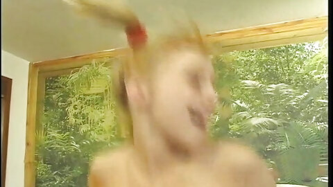 She Squeals With Horniness While He Hard...